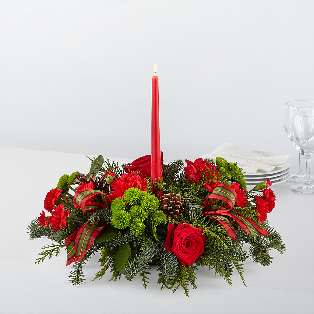 By the Candlelight Centerpiece – A Bloom Depot, Pomona CA