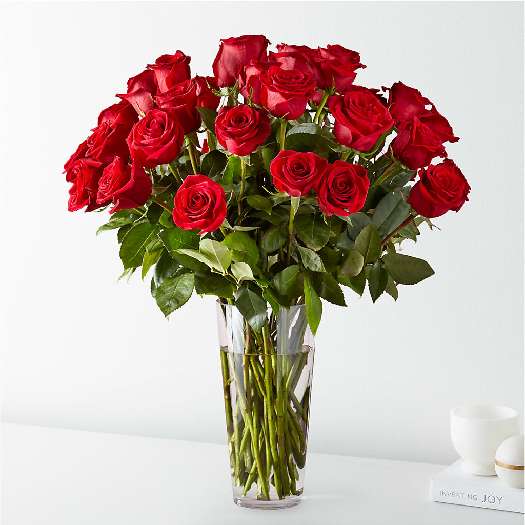 Long Stem Red Rose Bouquet – A Bloom Depot, Pomona CA