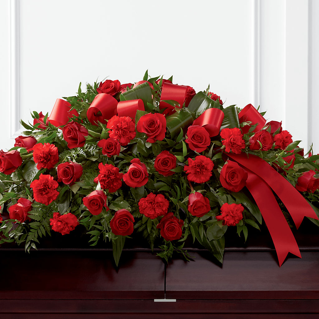 Tribute of Life Casket Spray – A Bloom Depot, Pomona CA