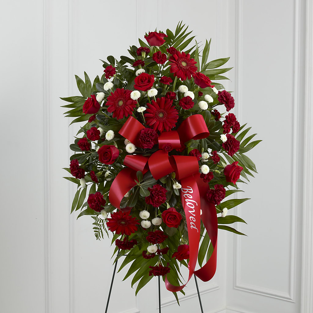 Treasured Memories Standing Spray – A Bloom Depot, Pomona CA
