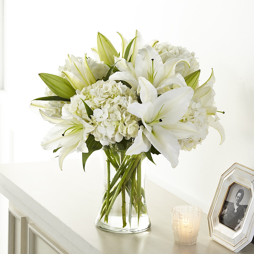 Compassionate Lily Bouquet – A Bloom Depot, Pomona CA