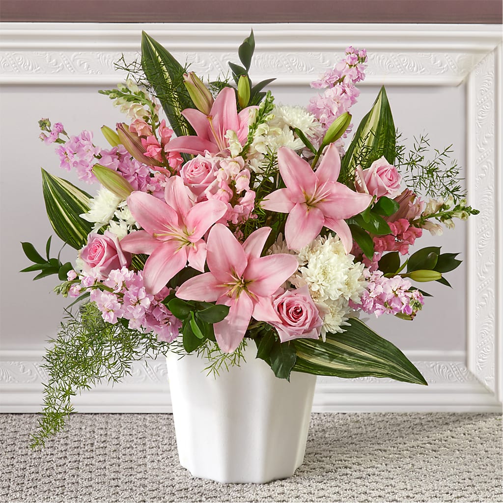 Simply Serene Floor Basket – A Bloom Depot, Pomona CA