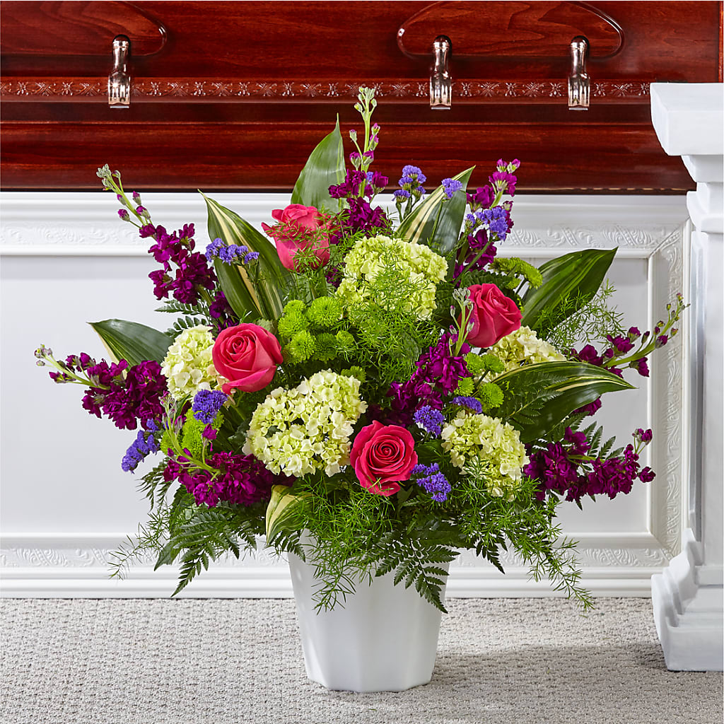 Beautiful Horizons Floor Basket – A Bloom Depot, Pomona CA