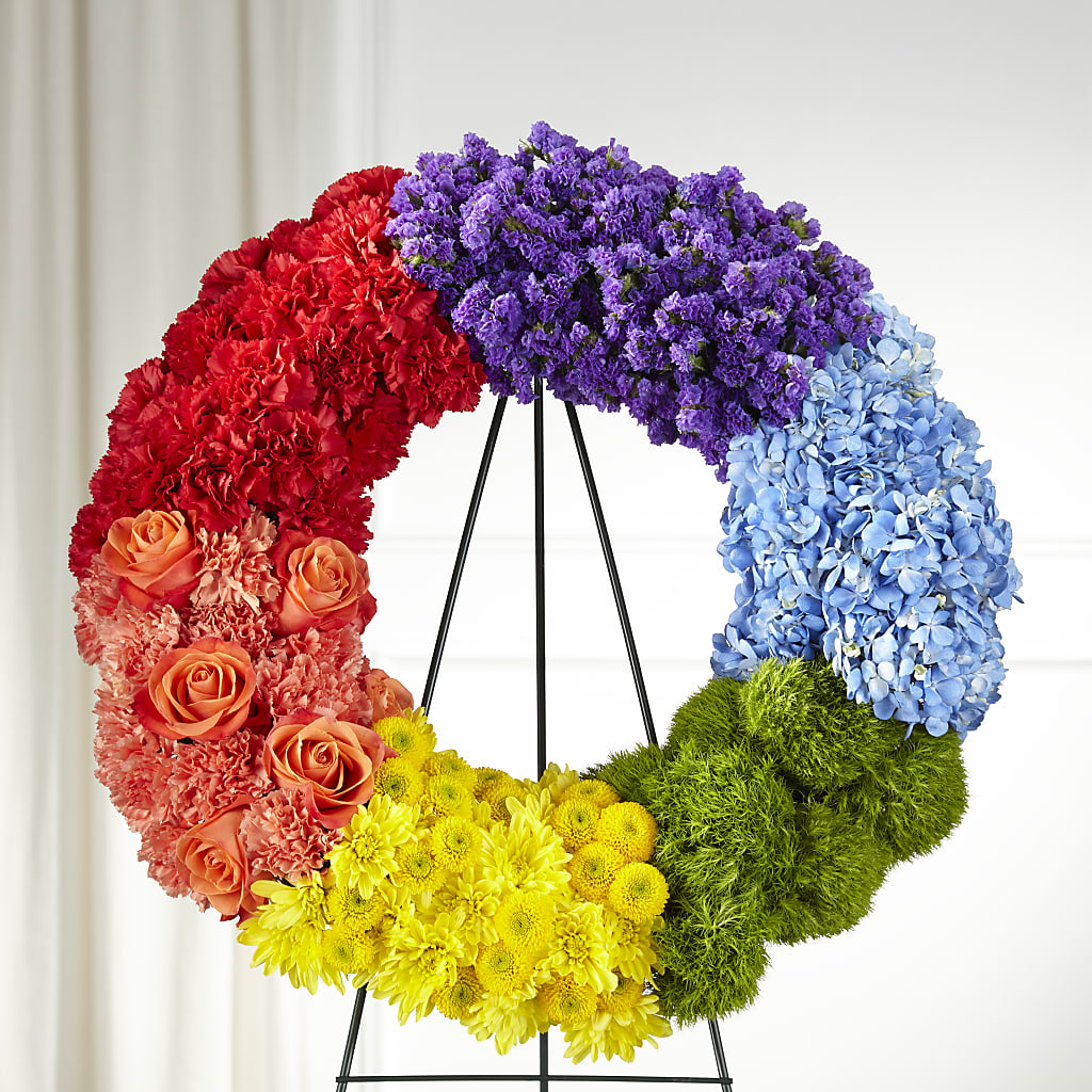 Circle of Love Wreath – A Bloom Depot, Pomona CA