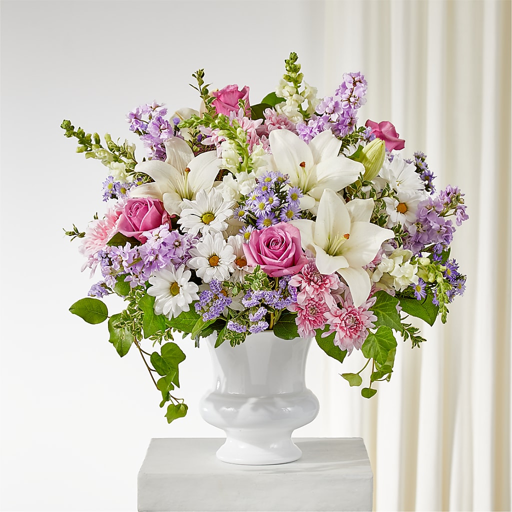 Remarkable Life Urn Arrangement – A Bloom Depot, Pomona CA