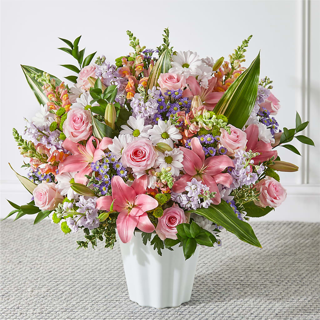 Abundant Compassion Floor Basket – A Bloom Depot, Pomona CA
