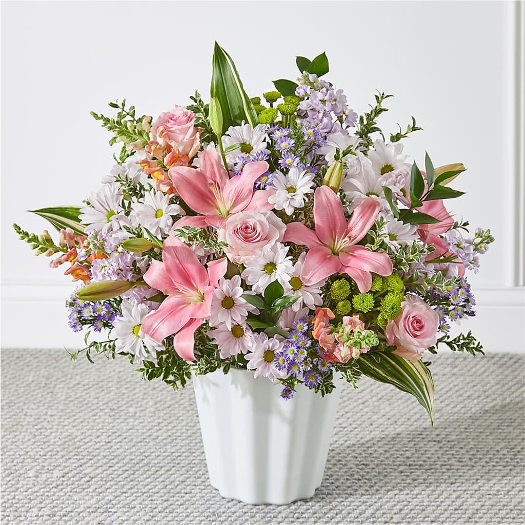 Abundant Compassion Floor Basket – A Bloom Depot, Pomona CA