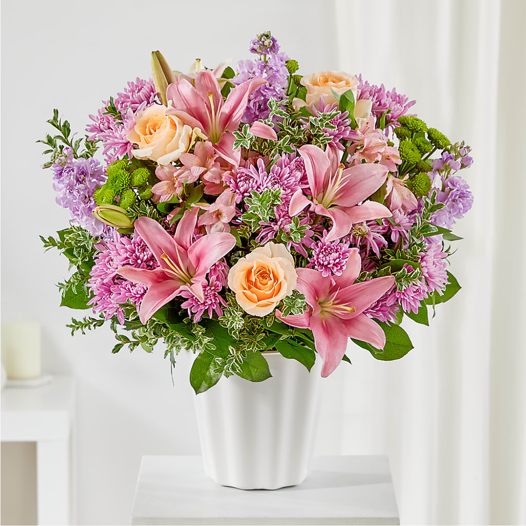 Supportive Embrace Tabletop Basket – A Bloom Depot, Pomona CA
