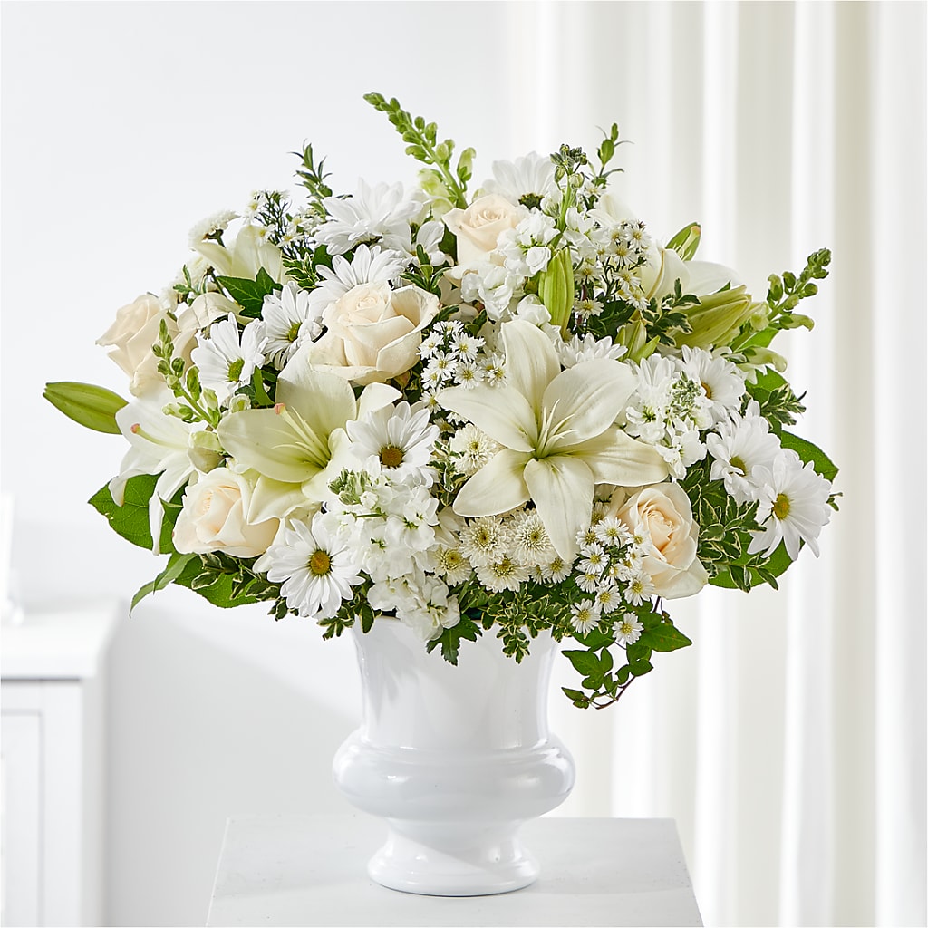 Uplifting Urn Arrangement – A Bloom Depot, Pomona CA