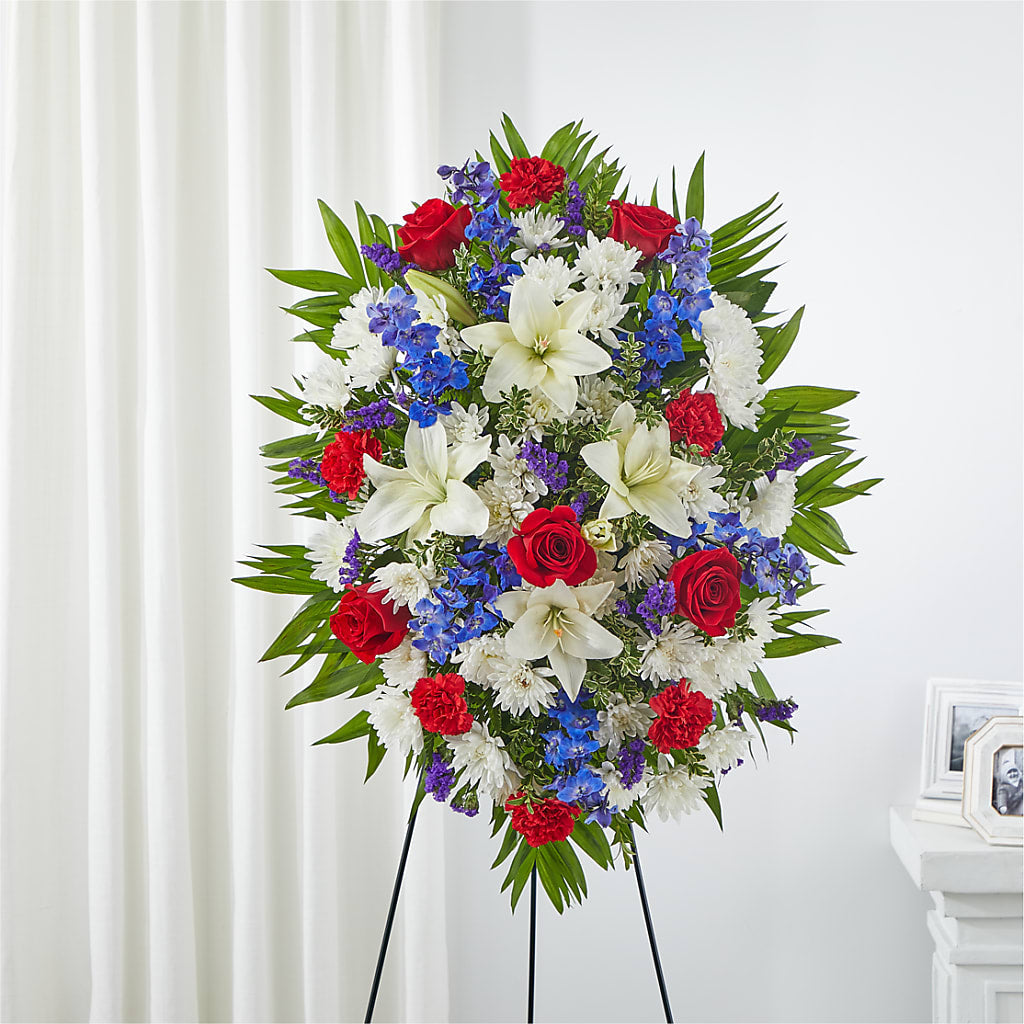 Cherished Service Standing Spray – A Bloom Depot, Pomona CA