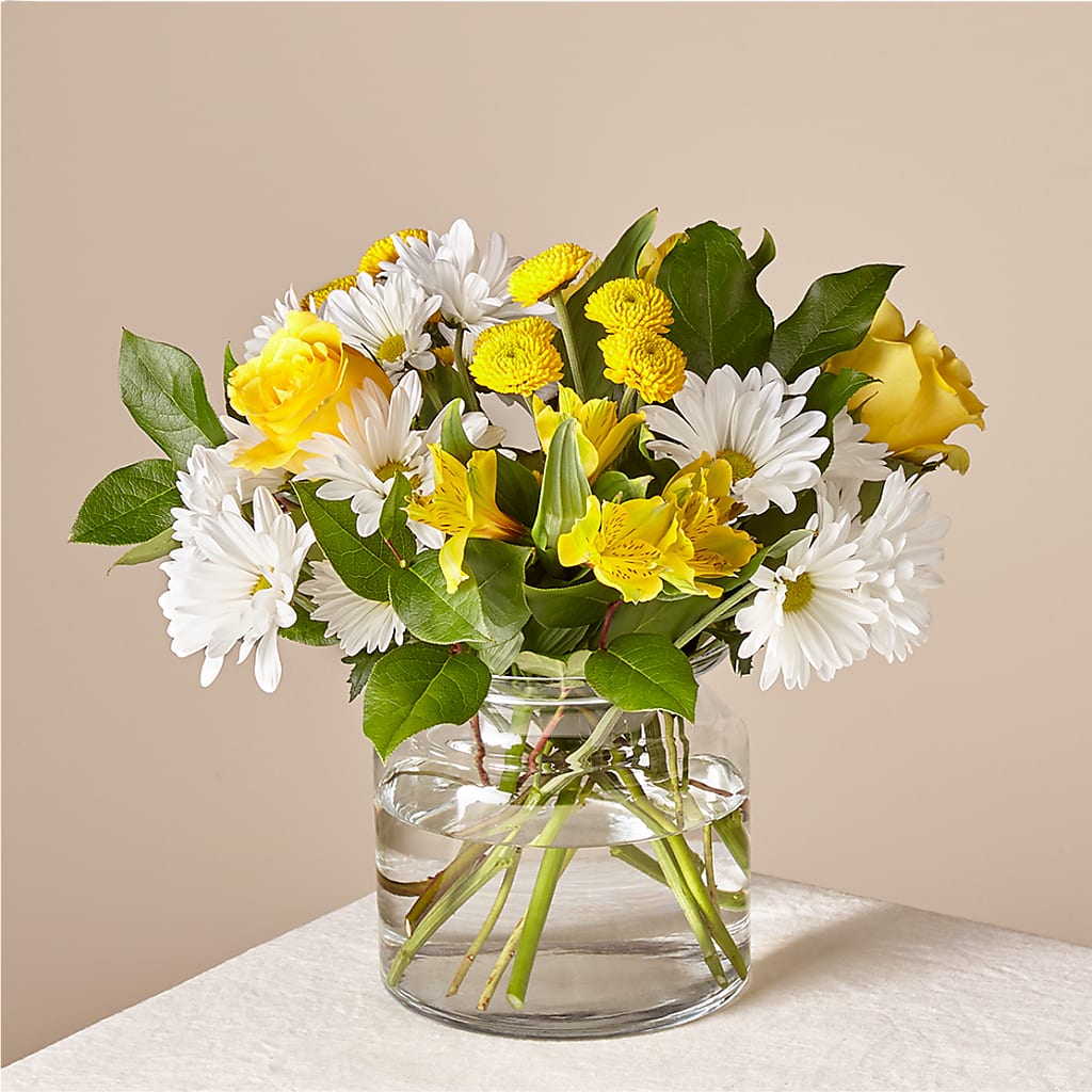 Sunny Sentiments Bouquet – A Bloom Depot, Pomona CA