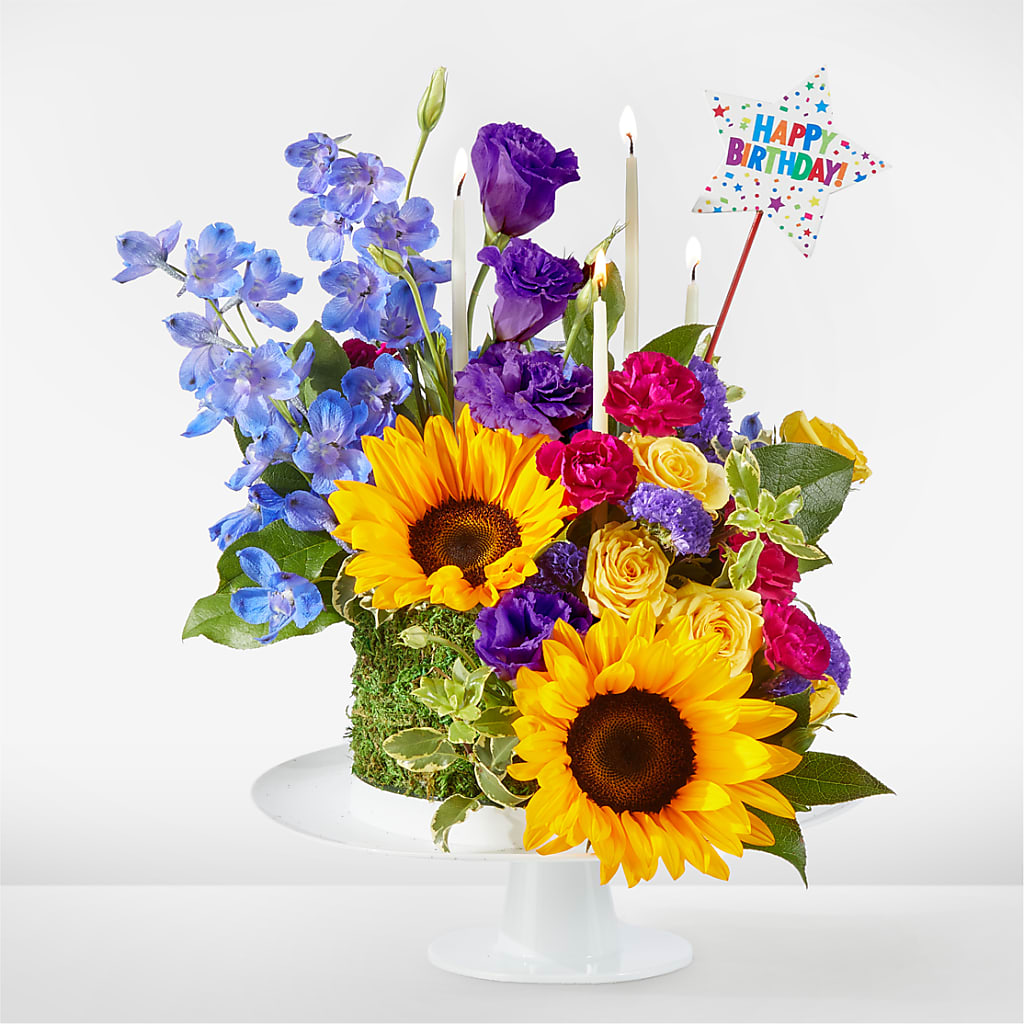 Star of the Day Floral Cake – A Bloom Depot, Pomona CA