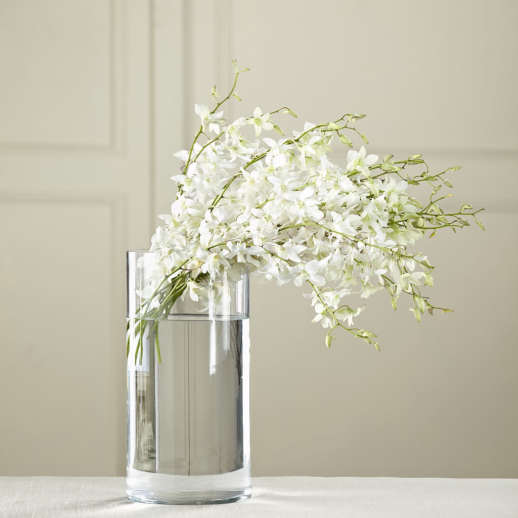 White Dendrobium Bouquet – A Bloom Depot, Pomona CA