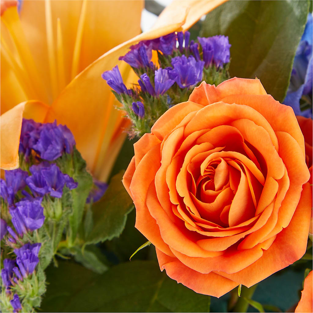 Radiant Citrus Box Bouquet –  A Bloom Depot, Pomona CA