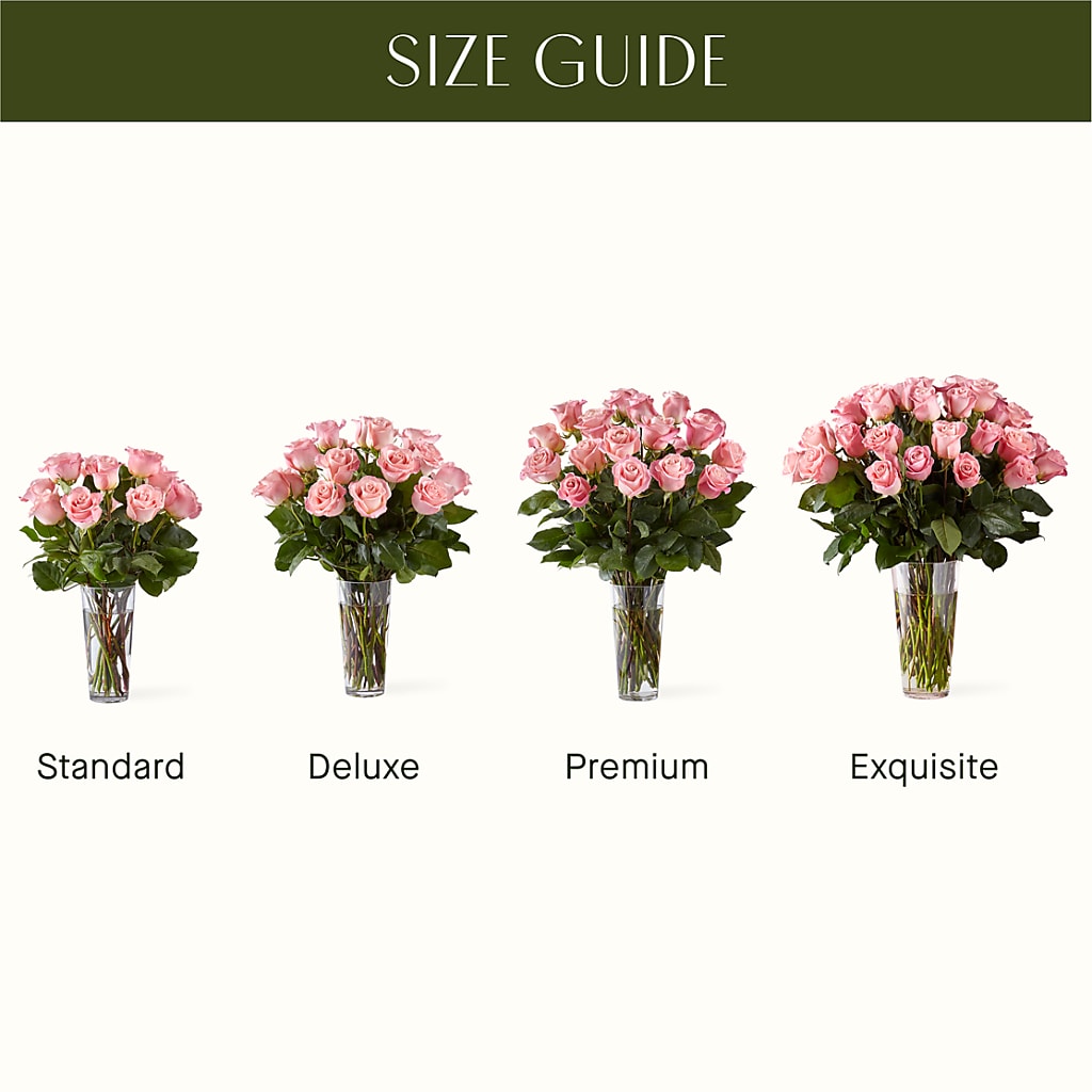 Long Stem Pink Rose Bouquet –  A Bloom Depot, Pomona CA