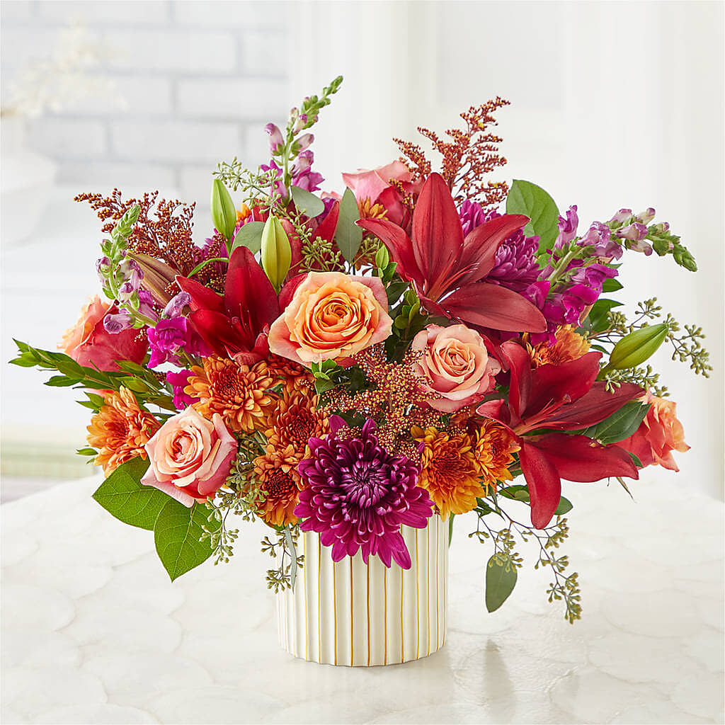 Burgundy Landscape Bouquet –  A Bloom Depot, Pomona CA