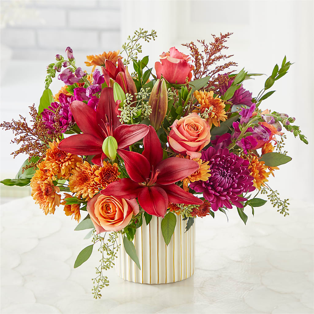 Burgundy Landscape Bouquet –  A Bloom Depot, Pomona CA