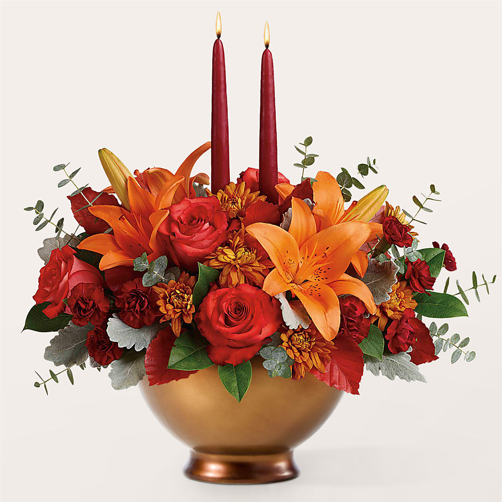 Fruits of Fall Centerpiece –  A Bloom Depot, Pomona CA