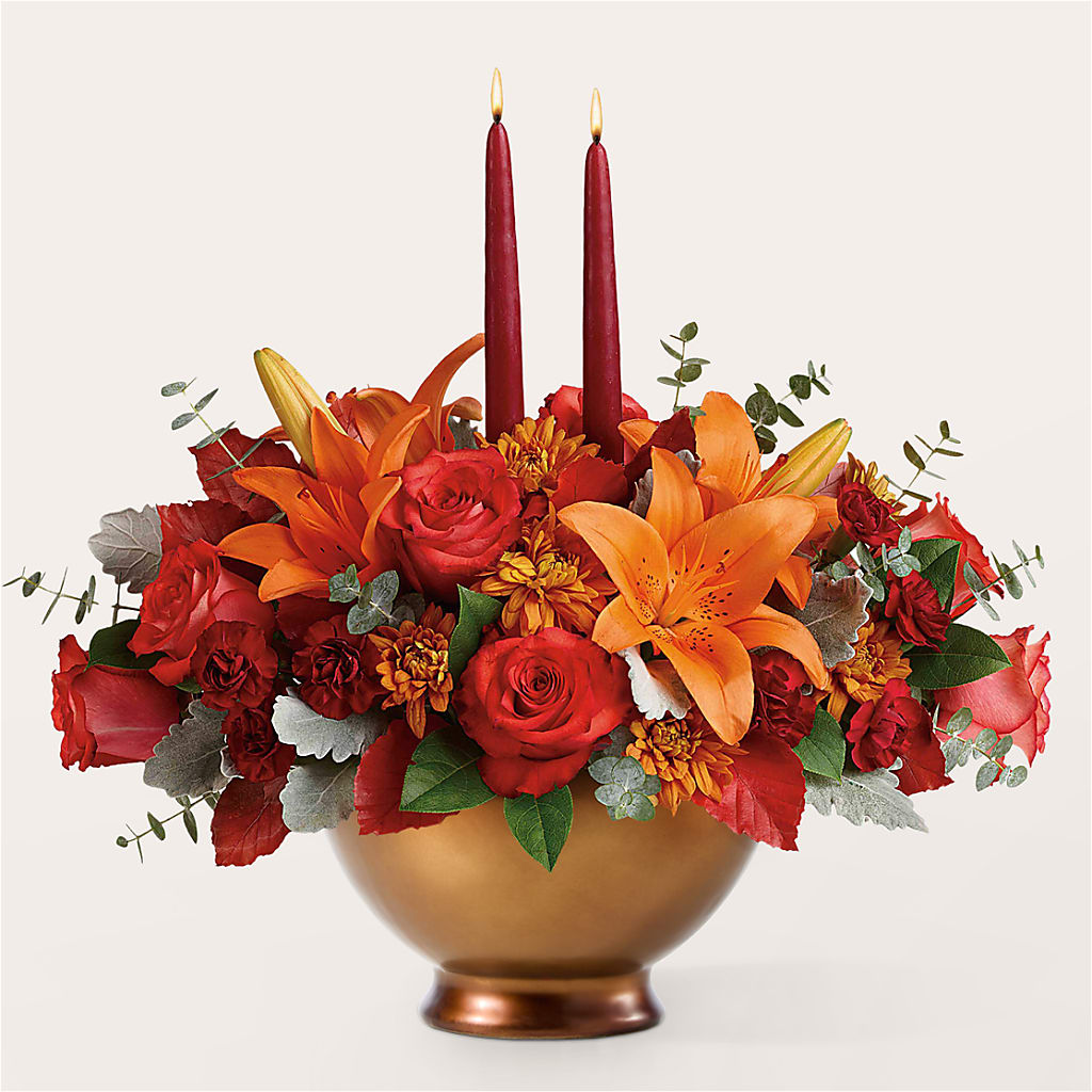Fruits of Fall Centerpiece –  A Bloom Depot, Pomona CA