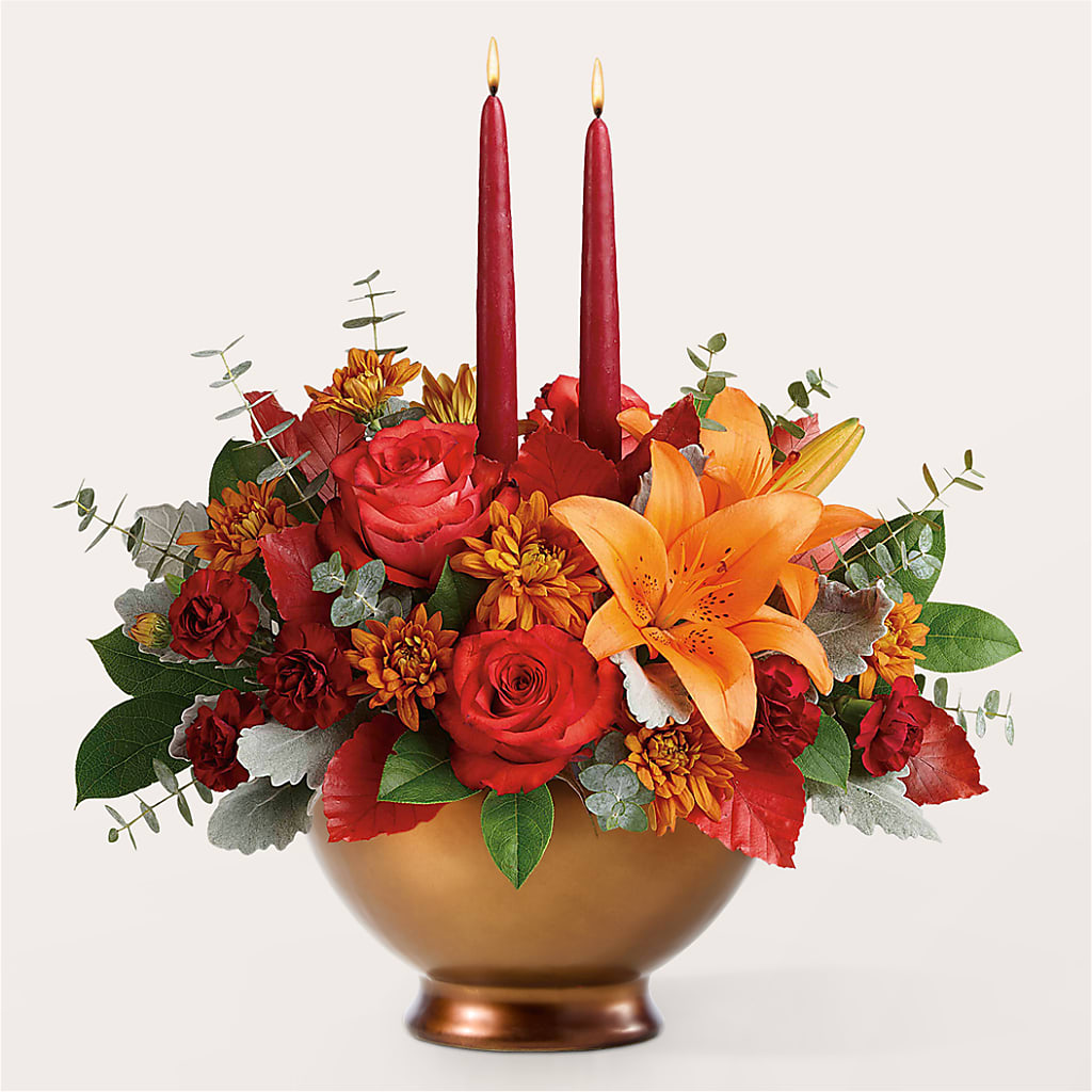 Fruits of Fall Centerpiece –  A Bloom Depot, Pomona CA