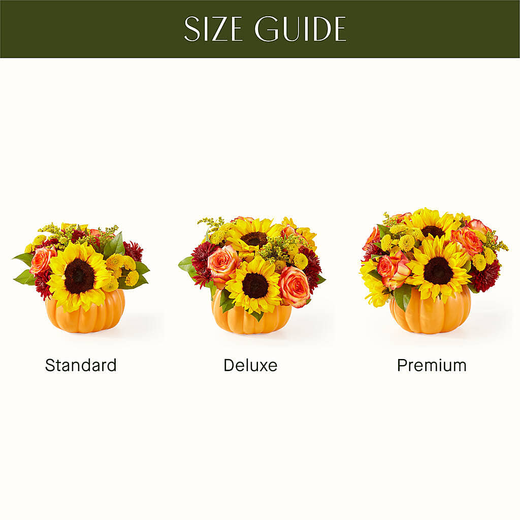 Golden Gourd Pumpkin Bouquet –  A Bloom Depot, Pomona CA