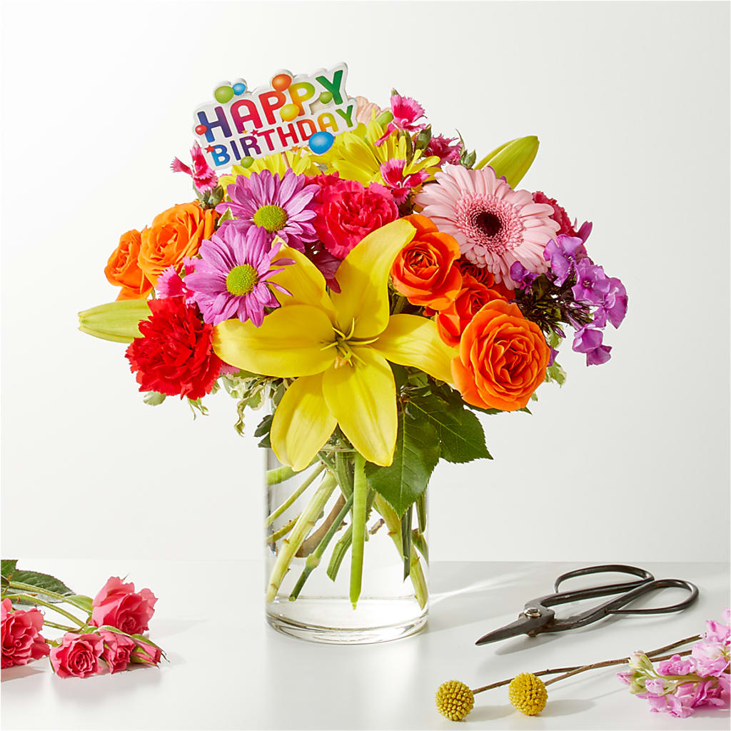 Cue the Confetti - A Florist Original –  A Bloom Depot, Pomona CA