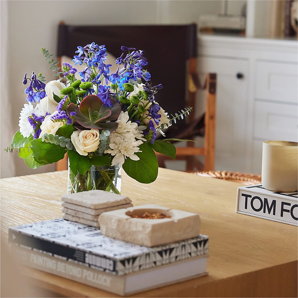 Cerulean Waves Bouquet –  A Bloom Depot, Pomona CA