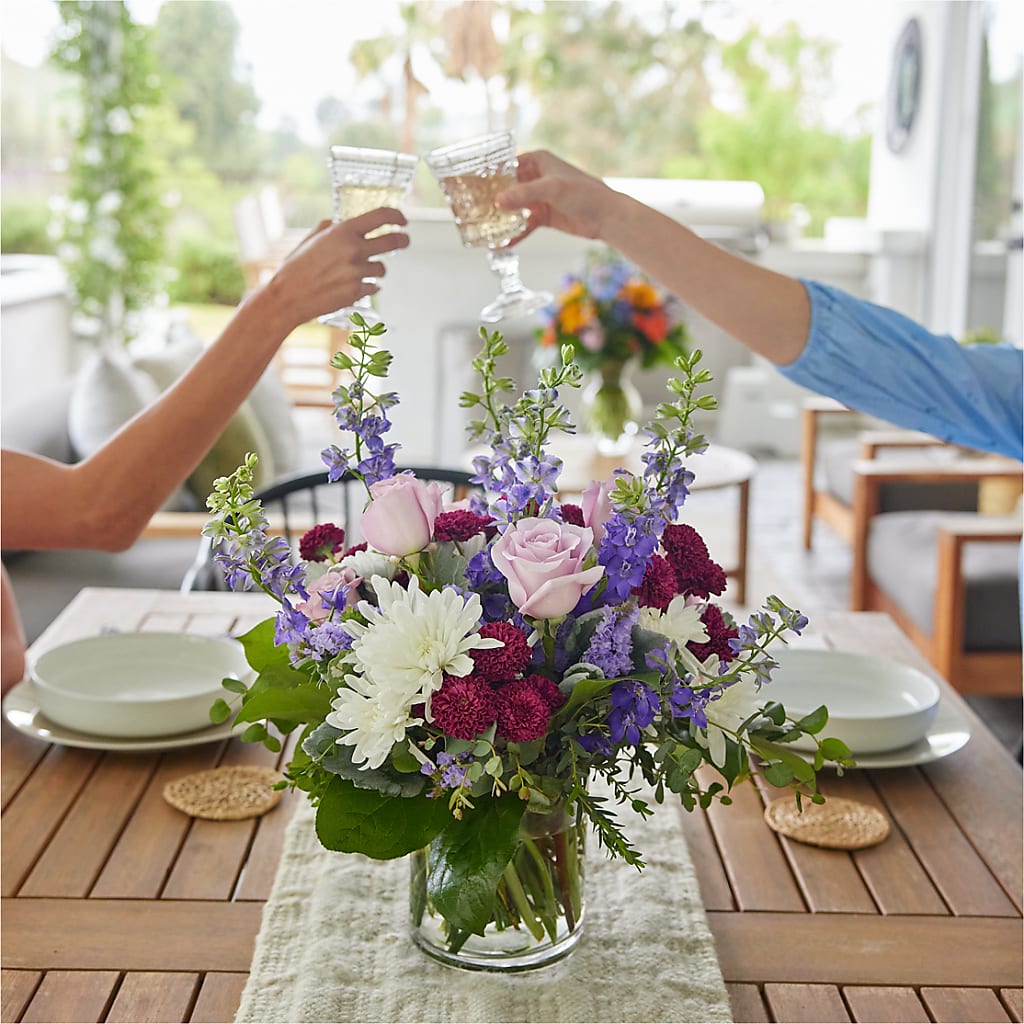 Violet Frost Bouquet –  A Bloom Depot, Pomona CA