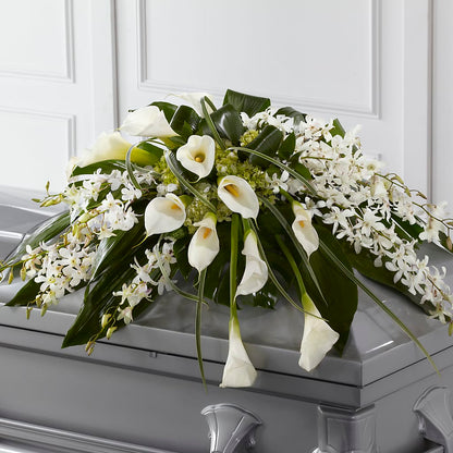 Angel Wings Casket Spray –  A Bloom Depot, Pomona CA