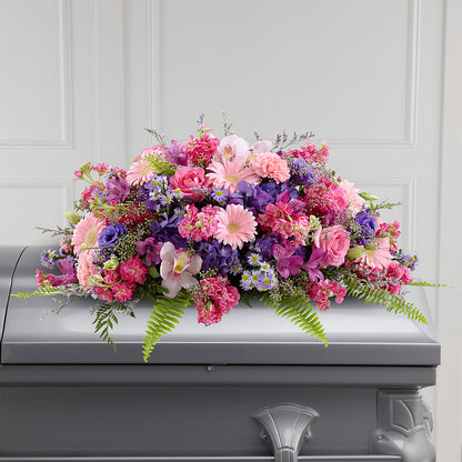 Glorious Garden Casket Spray –  A Bloom Depot, Pomona CA
