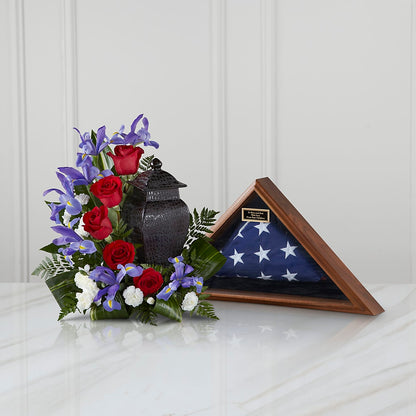 Patriotic Tribute Arrangement –  A Bloom Depot, Pomona CA