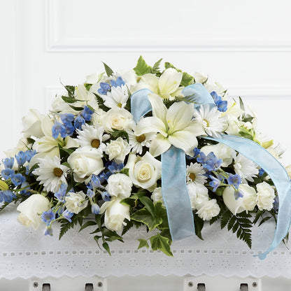 Tender Treasure Casket Spray –  A Bloom Depot, Pomona CA