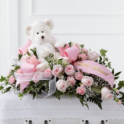 Touch of Sympathy Casket Spray –  A Bloom Depot, Pomona CA