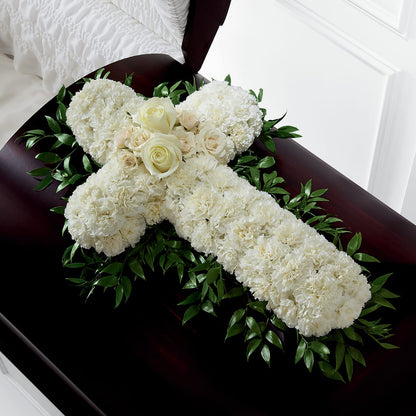 Peaceful Memories Casket Spray (Standard) –  A Bloom Depot, Pomona CA