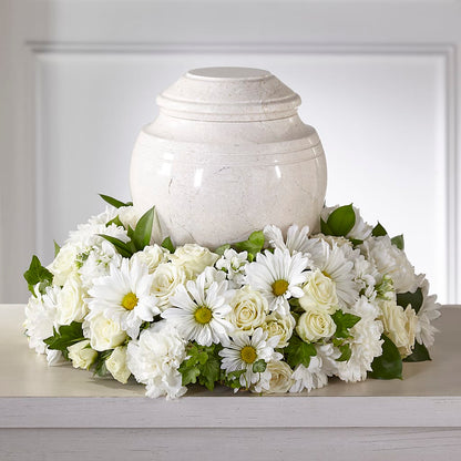 Ivory Gardens Cremation Adornment –  A Bloom Depot, Pomona CA