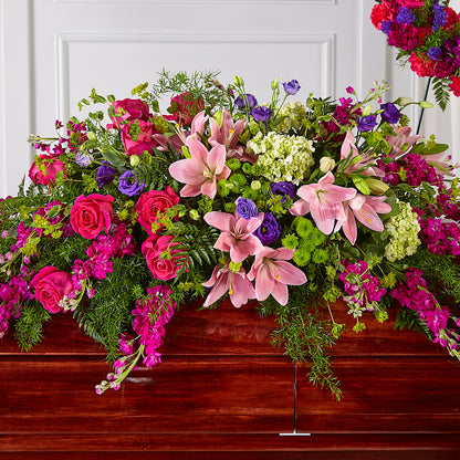 Radiant Tribute Casket Spray –  A Bloom Depot, Pomona CA