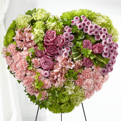 Heartwarming Standing Heart –  A Bloom Depot, Pomona CA