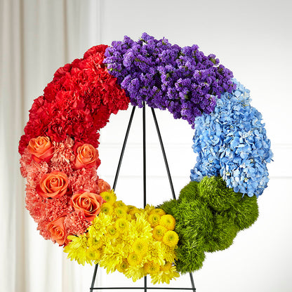 Circle of Love Wreath –  A Bloom Depot, Pomona CA