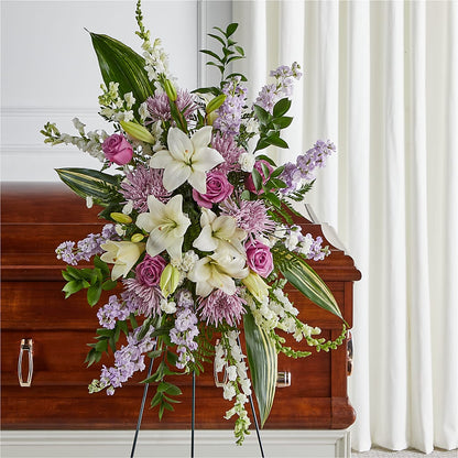 Grateful Hearts Standing Spray –  A Bloom Depot, Pomona CA