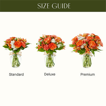 Apricot Glow Bouquet –  A Bloom Depot, Pomona CA