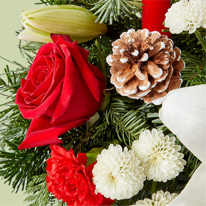 Seasonal Festivities Centerpiece –  A Bloom Depot, Pomona CA