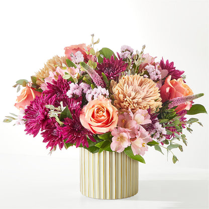 Berry Cobbler Bouquet with Ivory Vase –  A Bloom Depot, Pomona CA