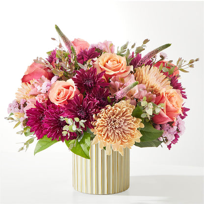 Berry Cobbler Bouquet with Ivory Vase –  A Bloom Depot, Pomona CA