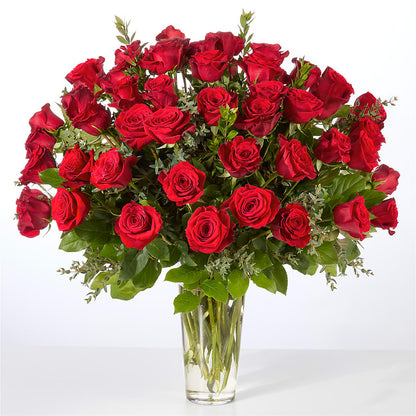 Forever Yours Fifty Stem Red Rose Bouquet –  A Bloom Depot, Pomona CA