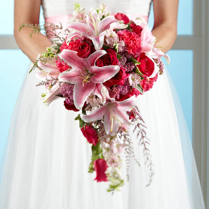 Lily & Rose Bouquet –  A Bloom Depot, Pomona CA