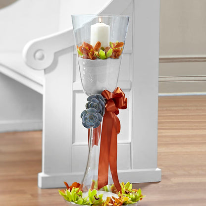 Matrimony Pew Decor –  A Bloom Depot, Pomona CA