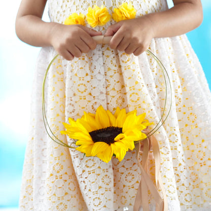 Sweet Sunshine Flower Girl Bouquet –  A Bloom Depot, Pomona CA