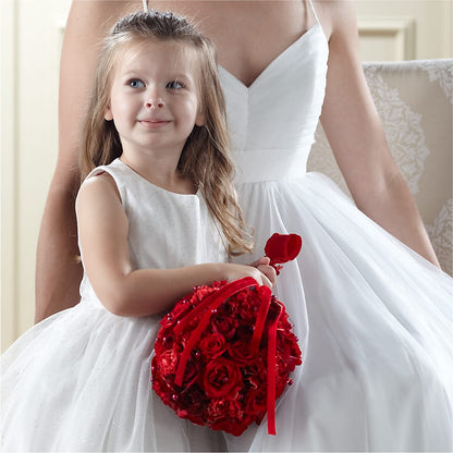Pure at Heart Flower Girl Arrangement –  A Bloom Depot, Pomona CA